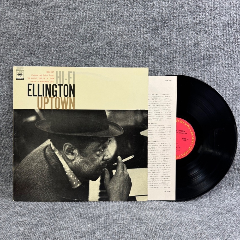 Duke Ellington Hi-Fi Ellington Uptown Vinyl LP Japan CBS Sony 20AP 1437 Mono VG+